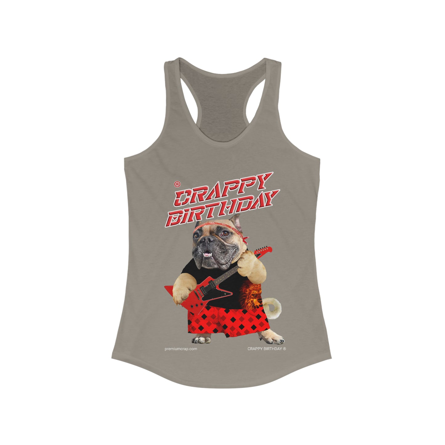 Crappy Birthday II Women's Ideal Racerback Tank