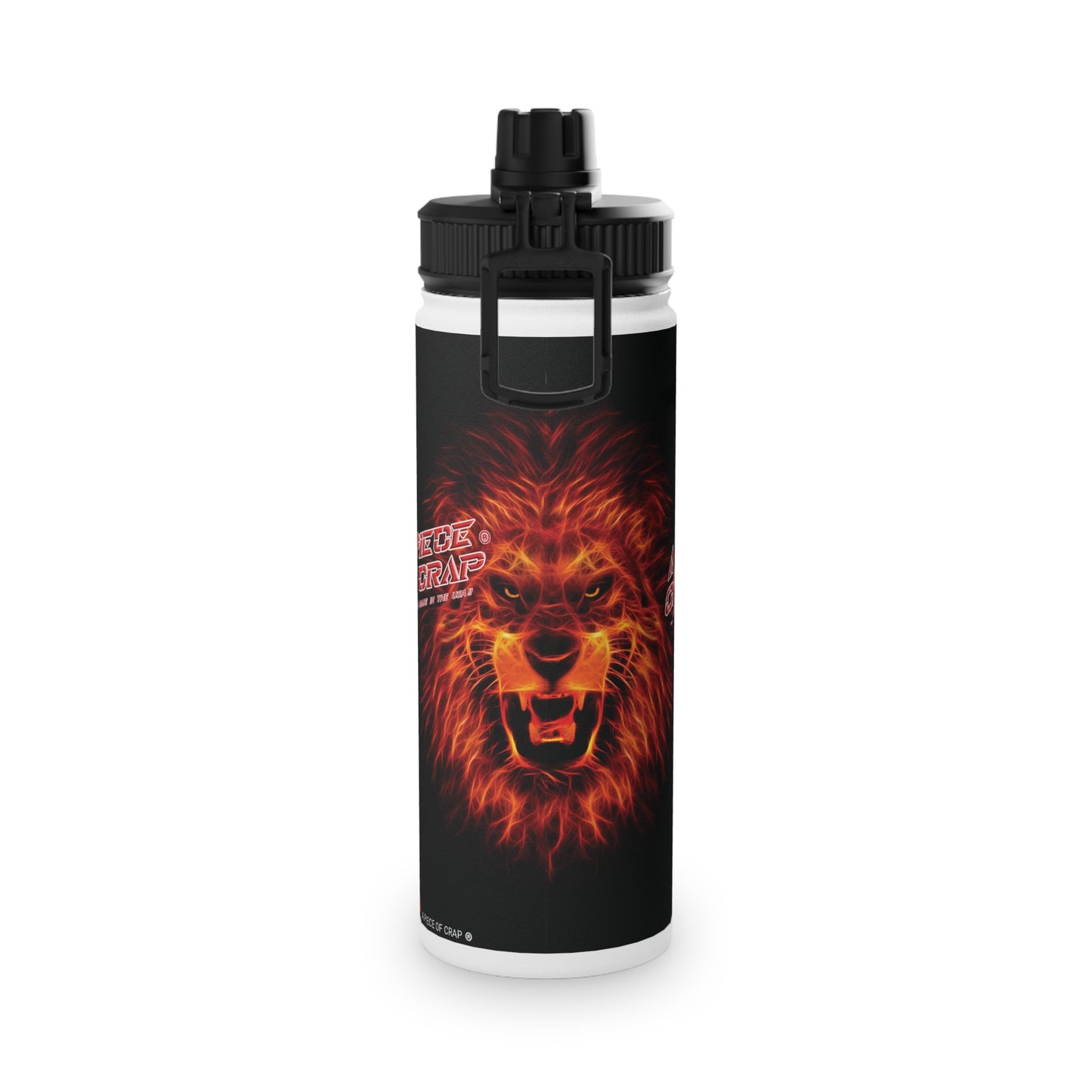 A Piece Of Crap Stainless Steel Water Bottle, Sports Lid