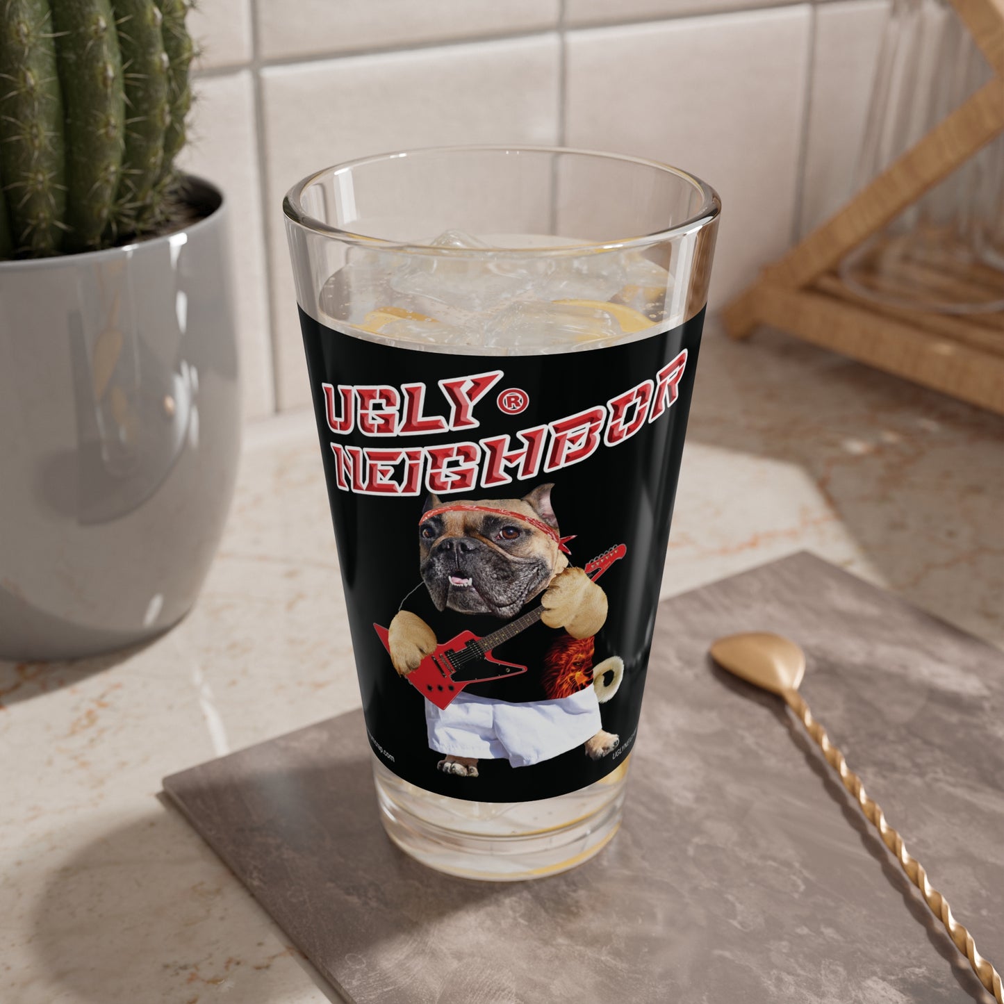 Ugly Neighbor Mixing Glass