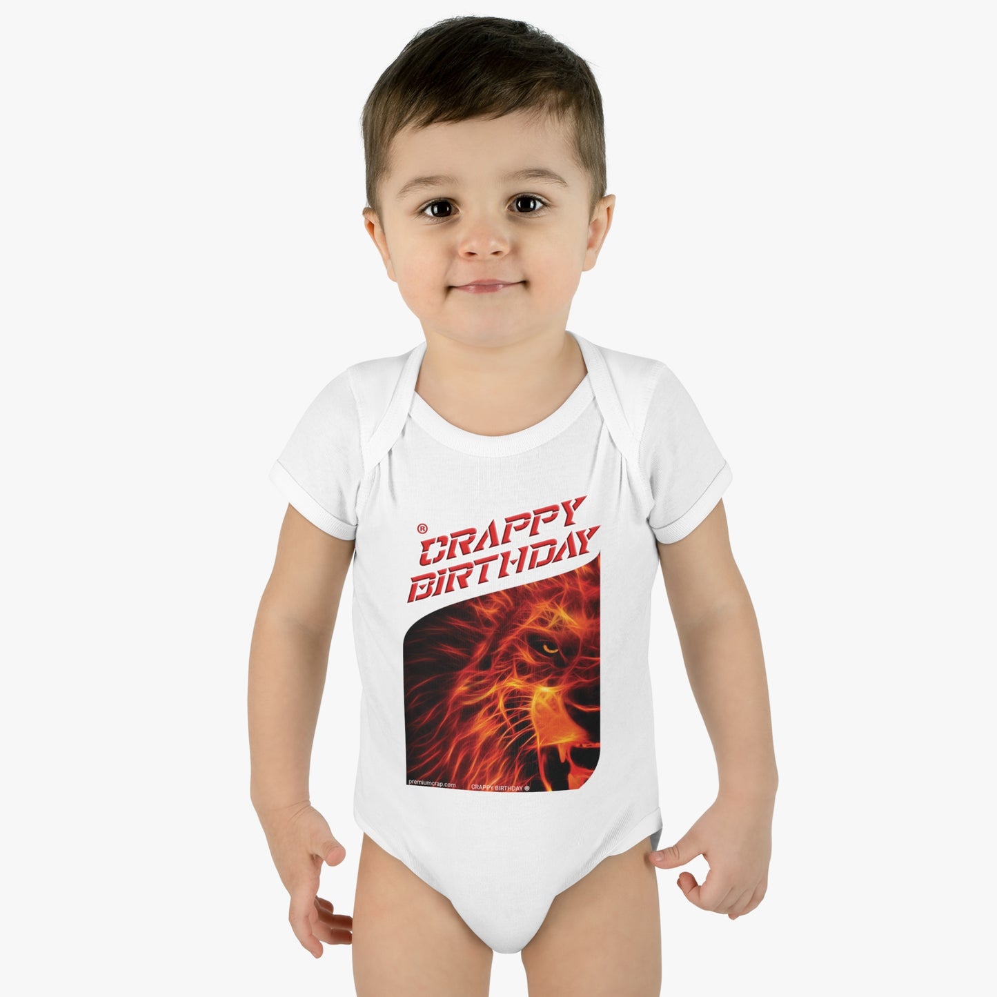 Crappy Birthday Infant Baby Rib Bodysuit