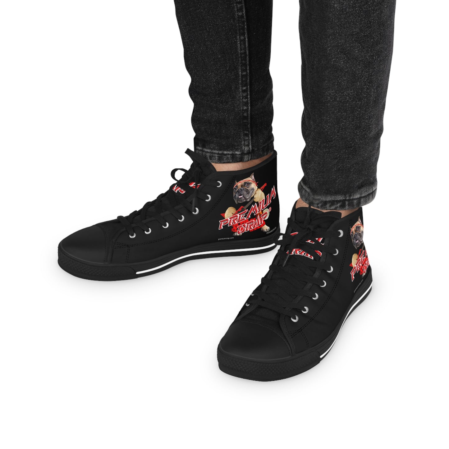 Premium Crap III Men's High Top Sneakers