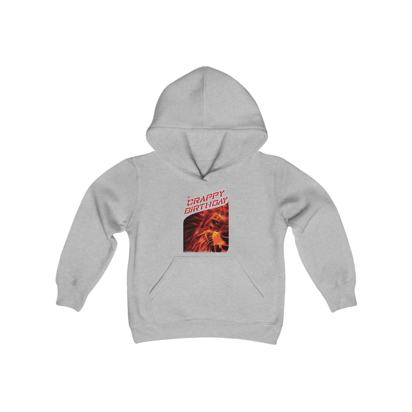 Crappy Birthday Youth Heavy Blend Hooded Sweatshirt