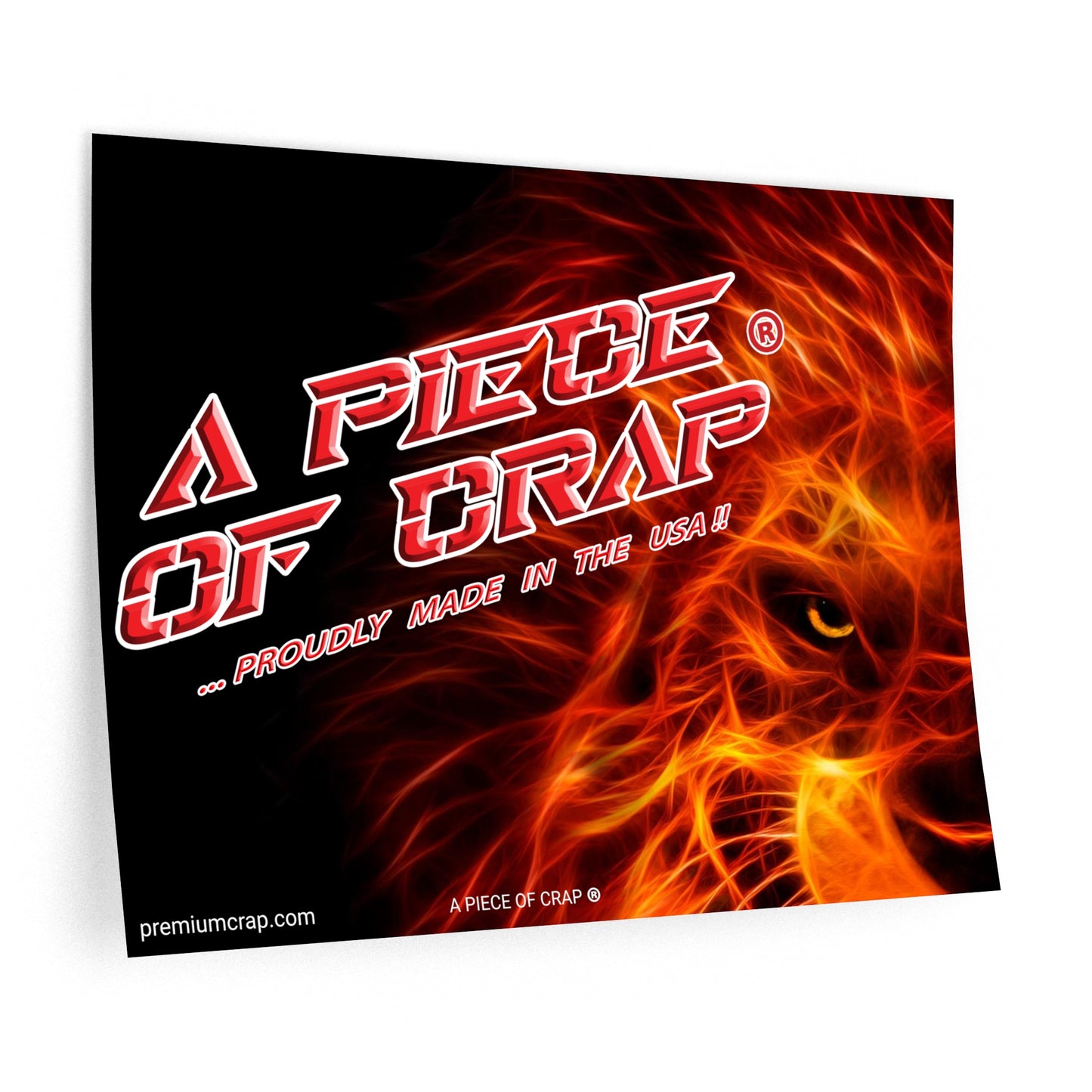 A Piece Of Crap Wall Decals