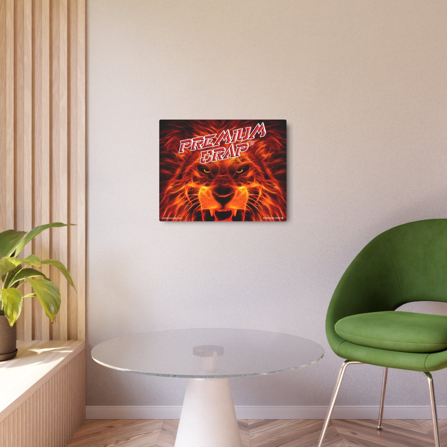 Premium Crap Metal Art Sign