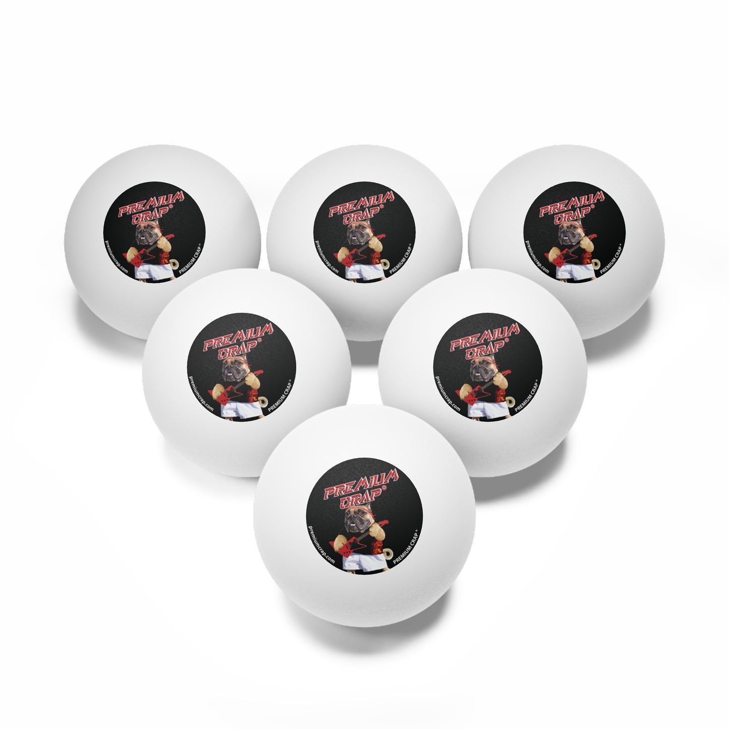 Premium Crap Ping Pong Balls