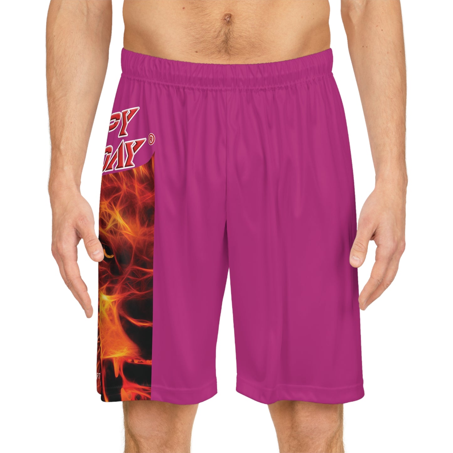Crappy Birthday BougieBooty Baller Shorts - Pink