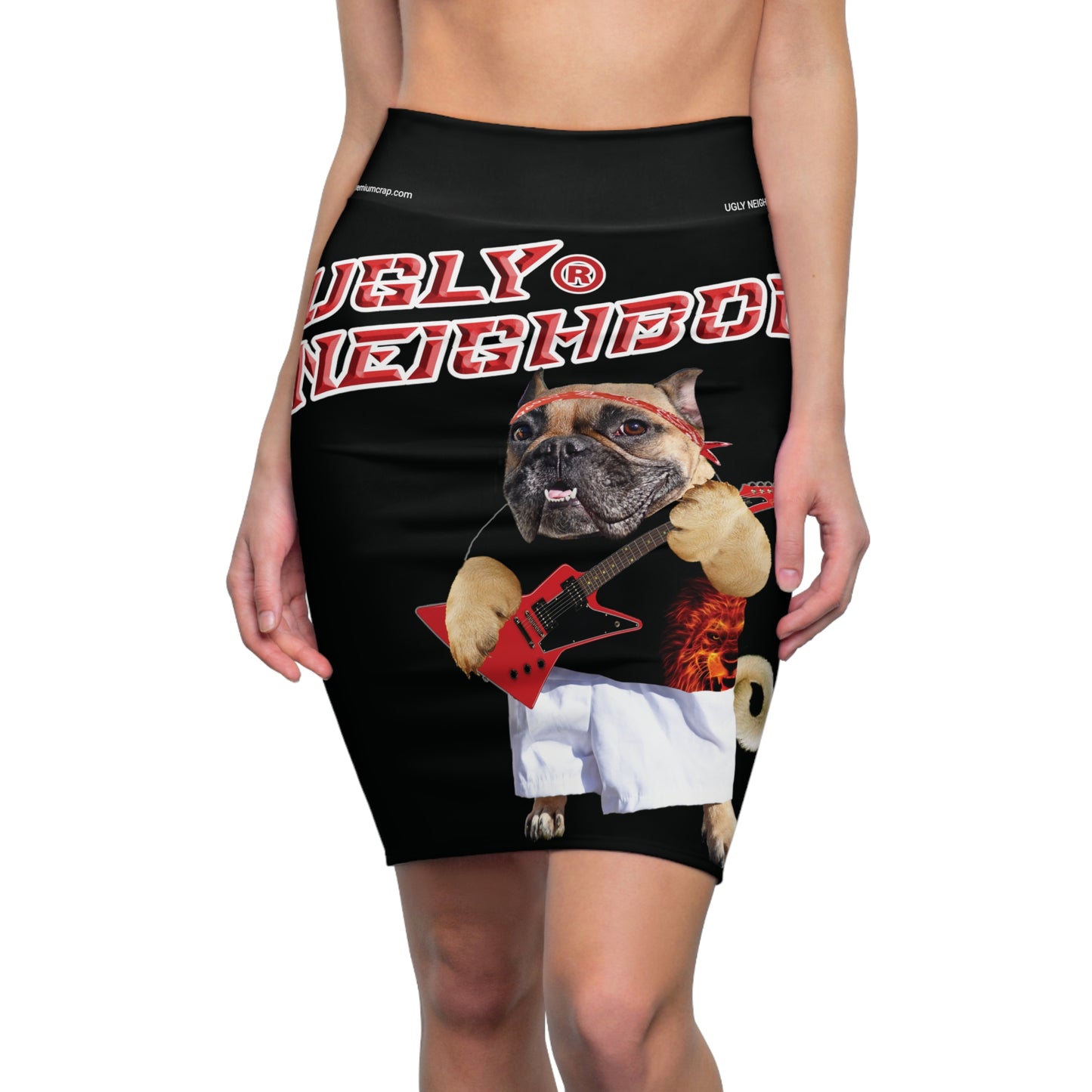 Ugly Neighbor Women's Pencil Skirt