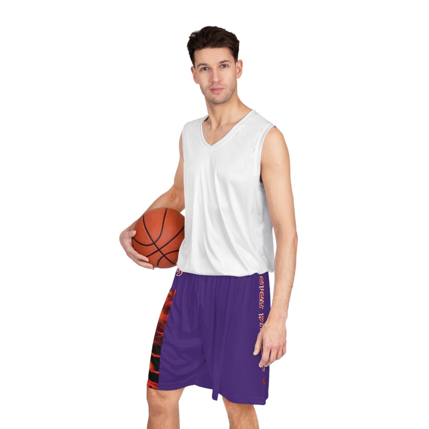 Premium Crap BougieBooty Baller Shorts - Purple