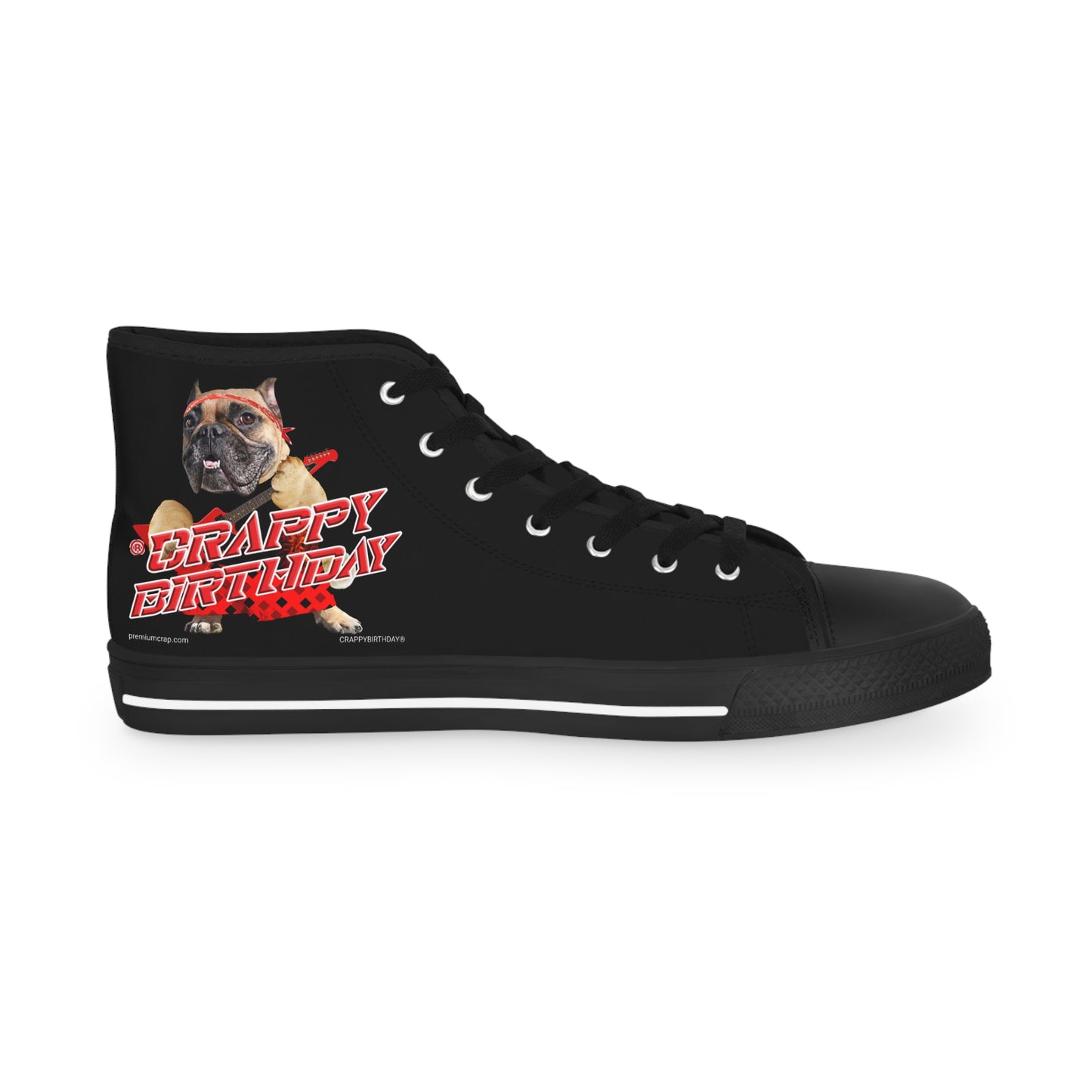 Crappy Birthday II Men's High Top Sneakers