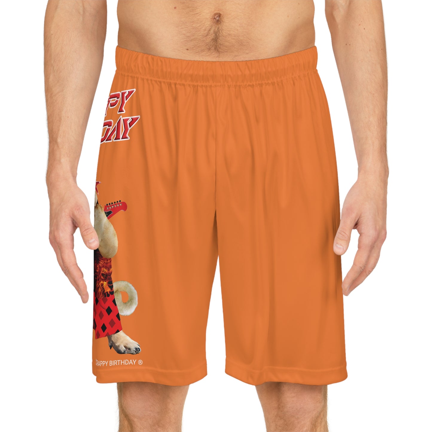 Crappy Birthday II Basketball Shorts - Crusta