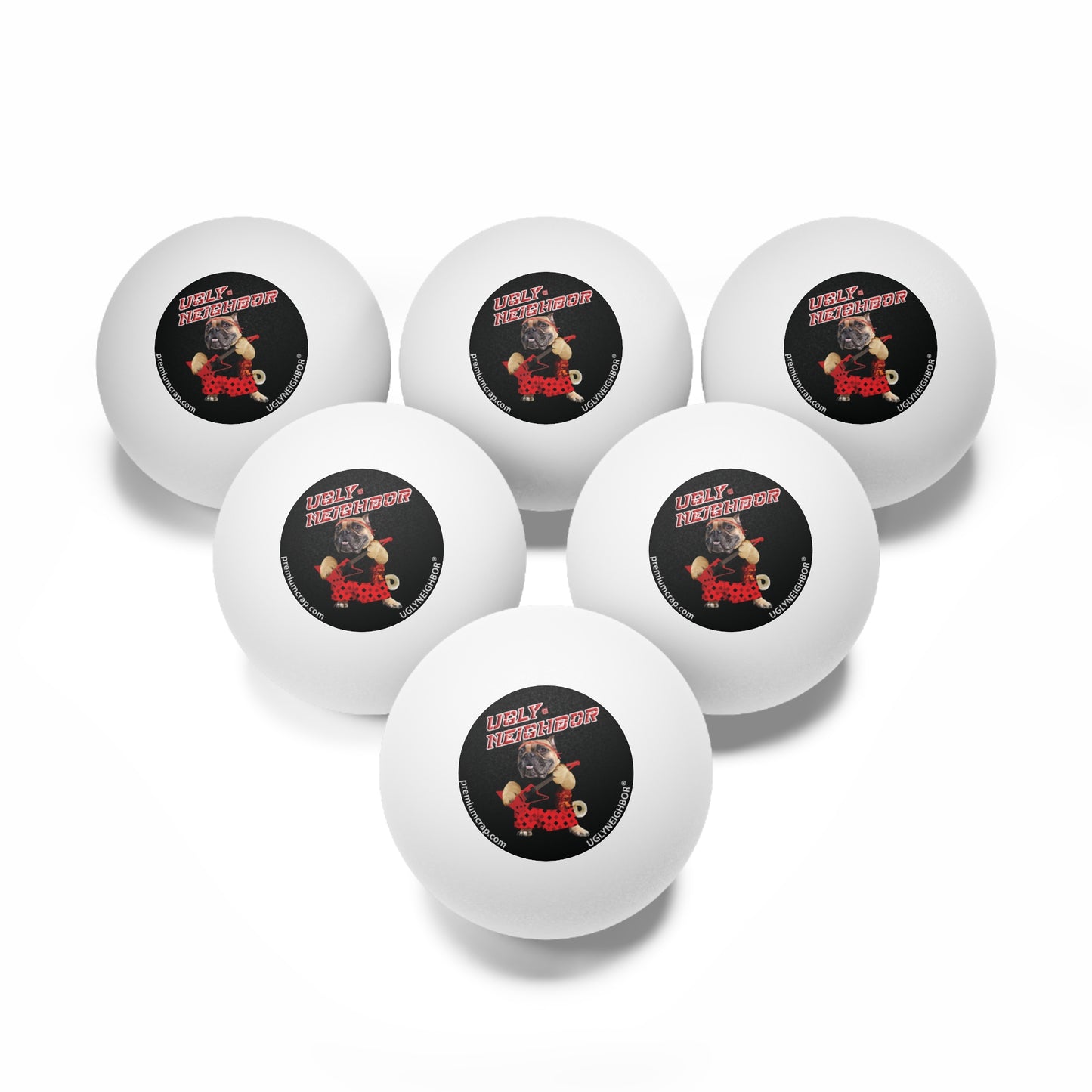Ugly Neighbor II Ping Pong Balls