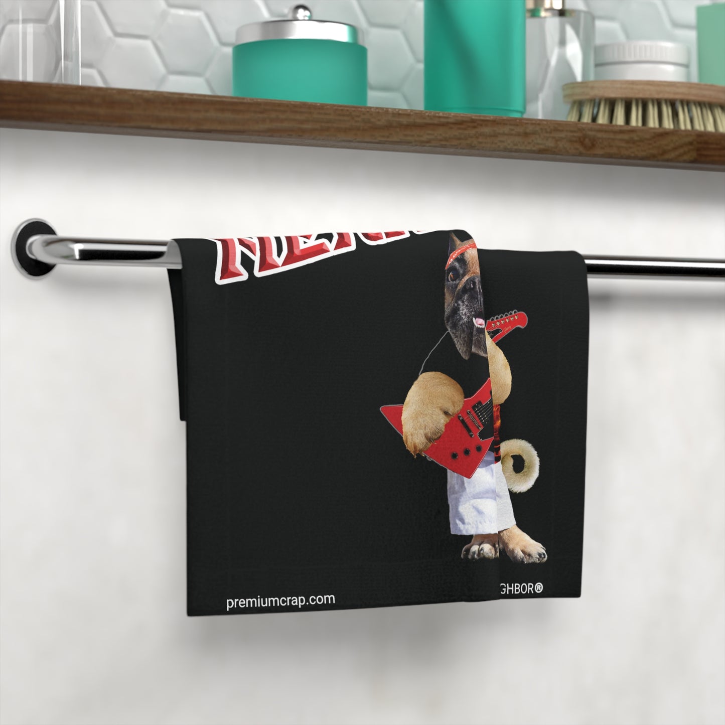 Ugly Neighbor Face Towel