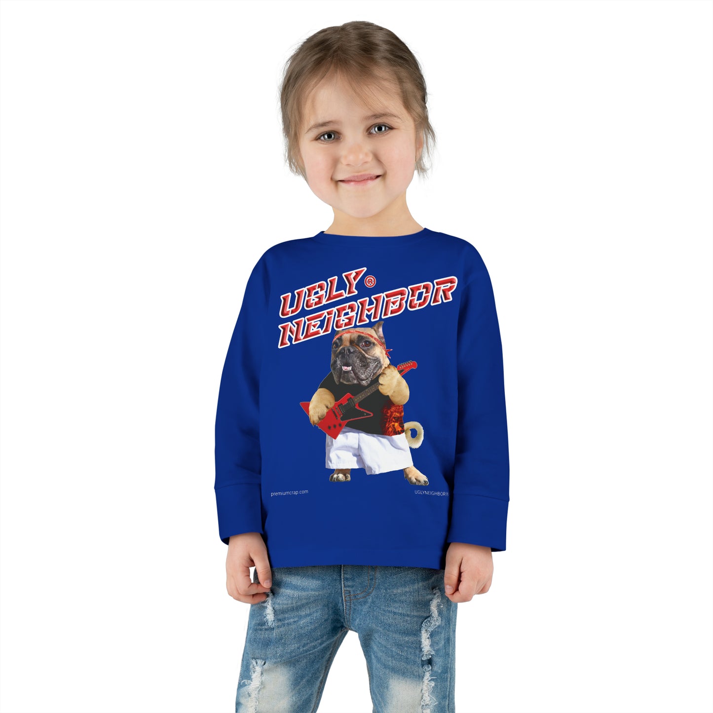 Ugly Neighbor Toddler Long Sleeve Tee
