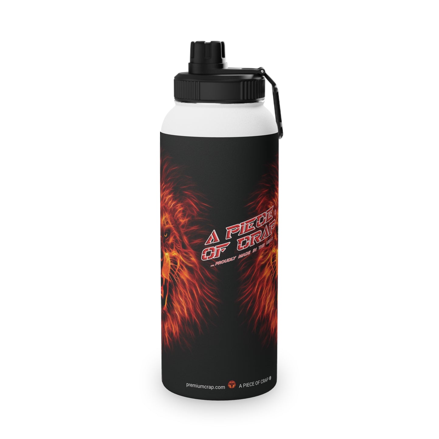 A Piece Of Crap Stainless Steel Water Bottle, Sports Lid