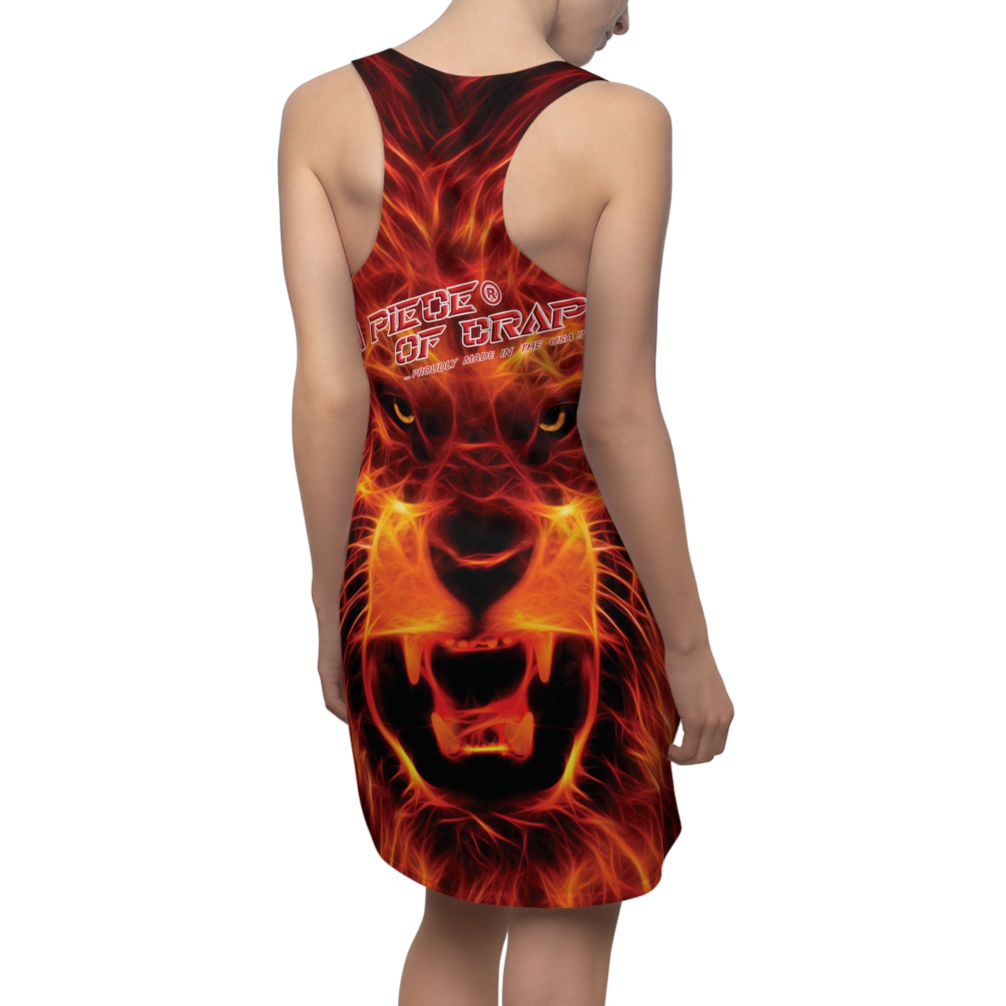 A Piece Of Crap Women's Cut & Sew Racerback Dress