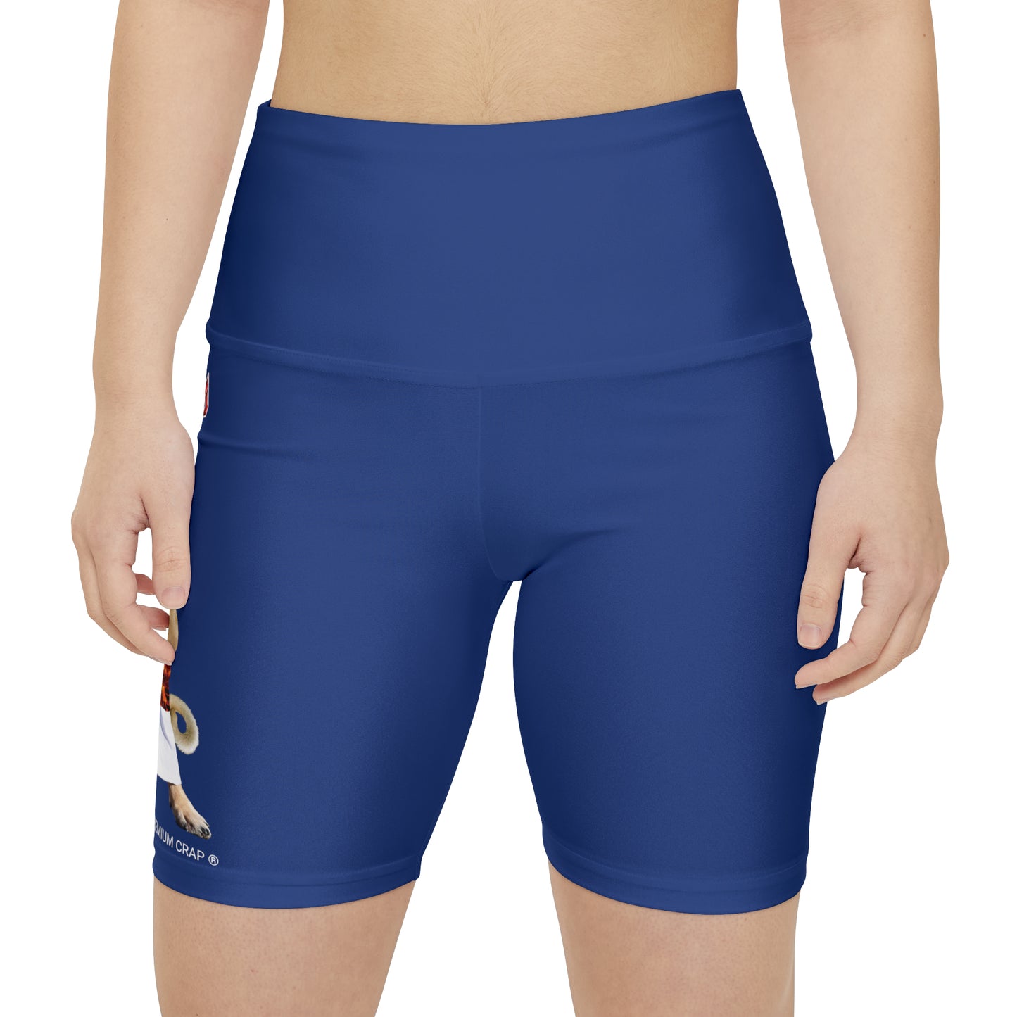 Premium Crap Workout Shorts - Dark Blue