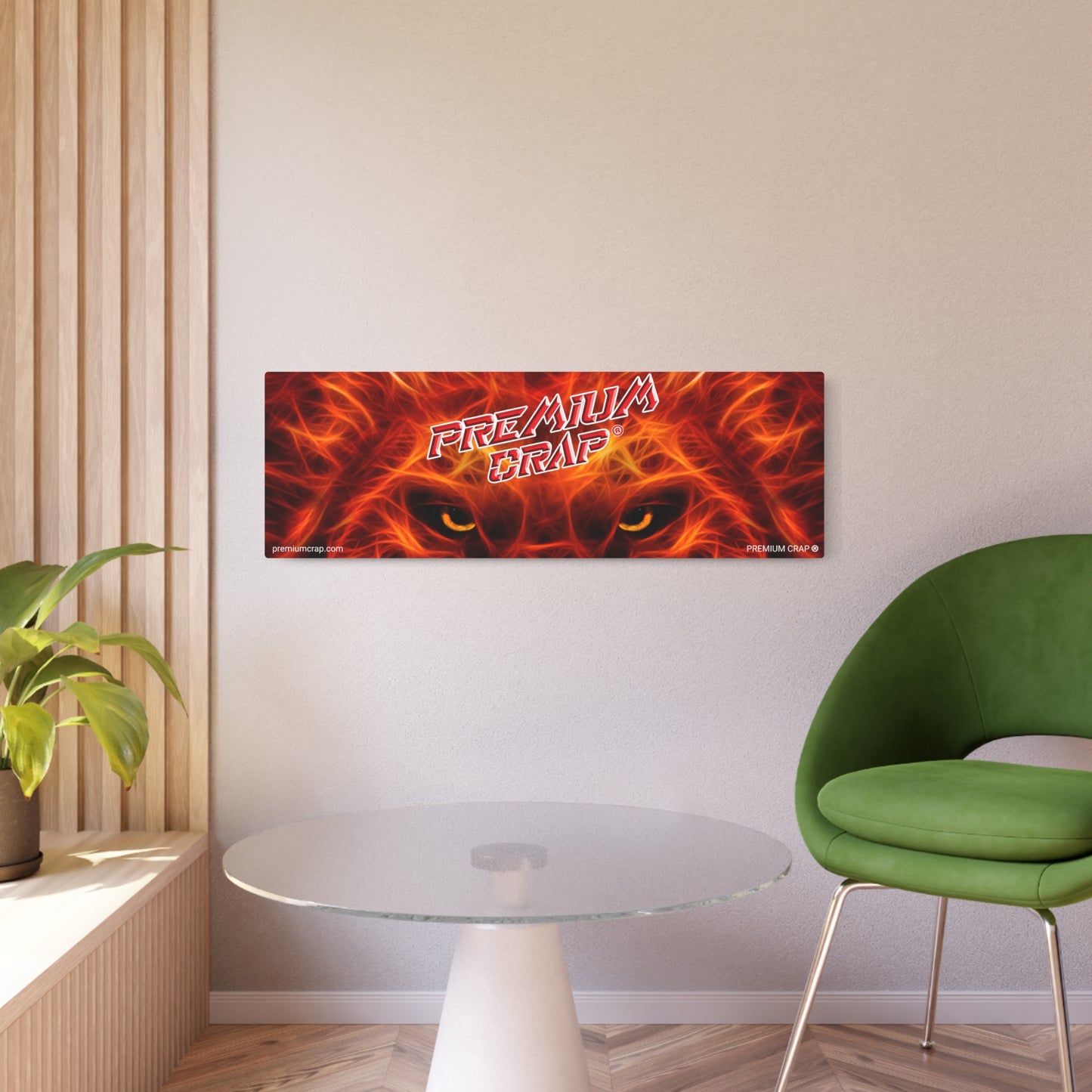 Premium Crap Metal Art Sign