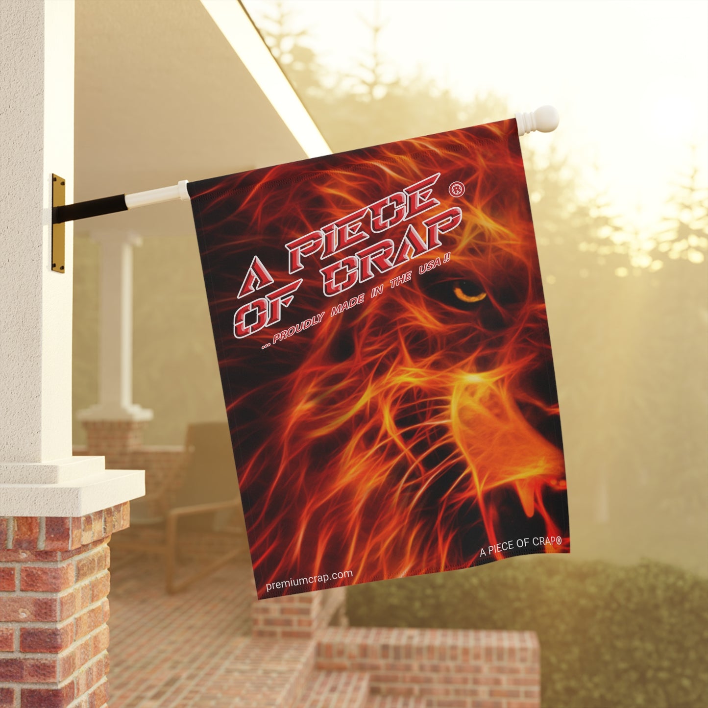 A Piece Of Crap Garden & House Banner