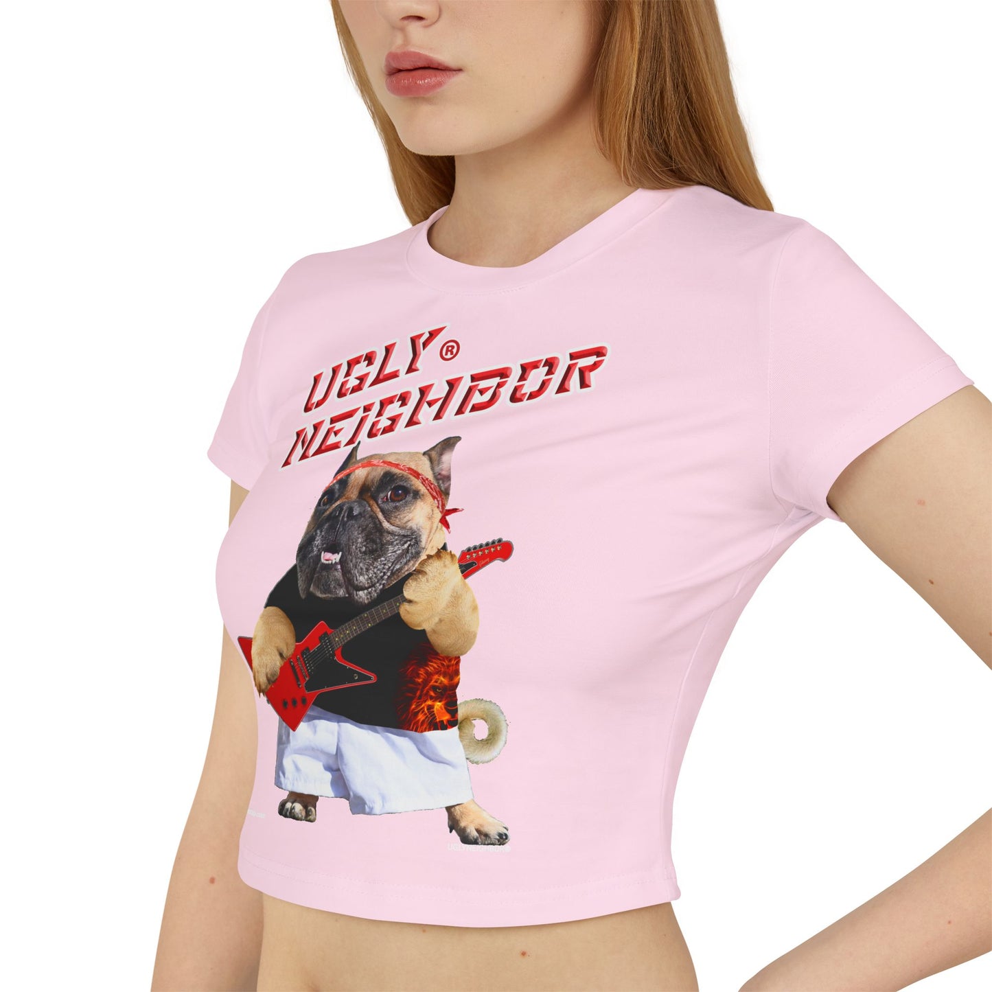 Ugly Neighbor Women's Baby Tee