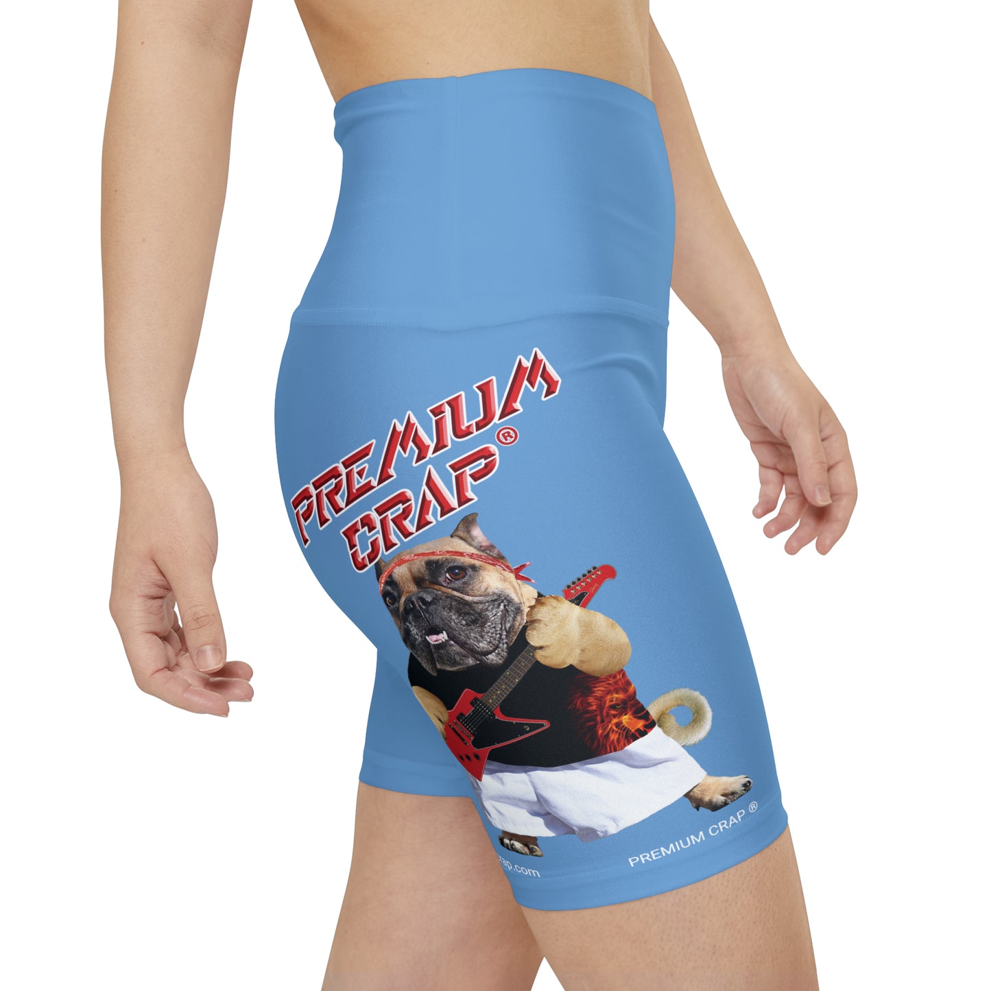 Premium Crap Workout Shorts - Light Blue