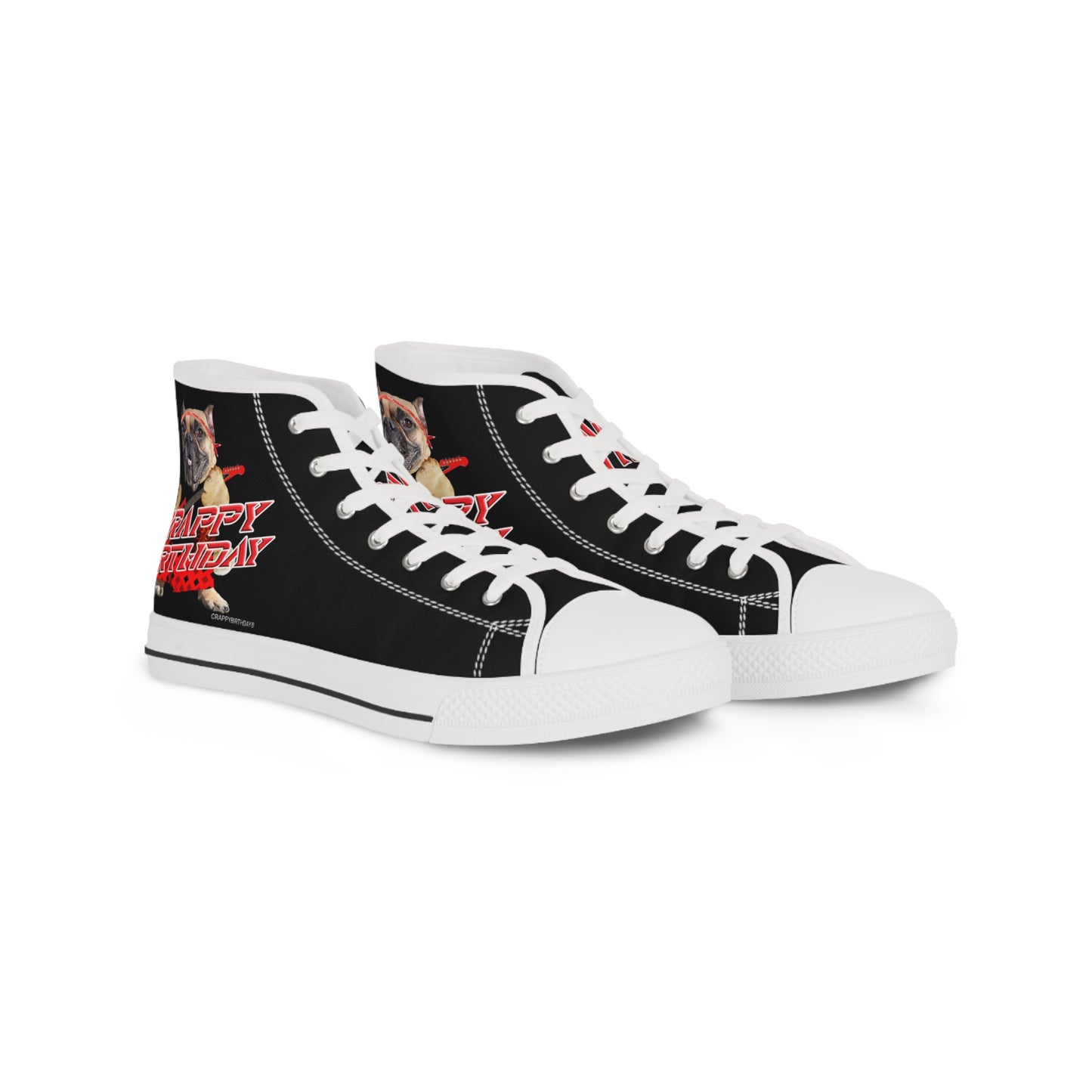 Crappy Birthday II Men's High Top Sneakers
