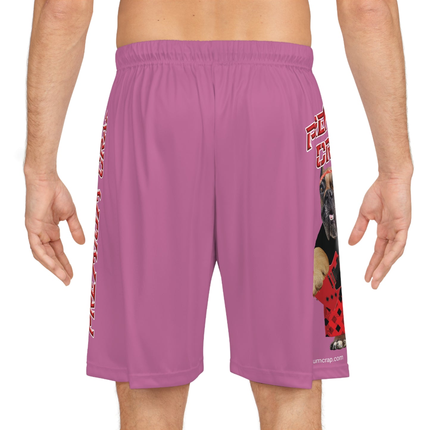 Premium Crap II Basketball Shorts - Light Pink