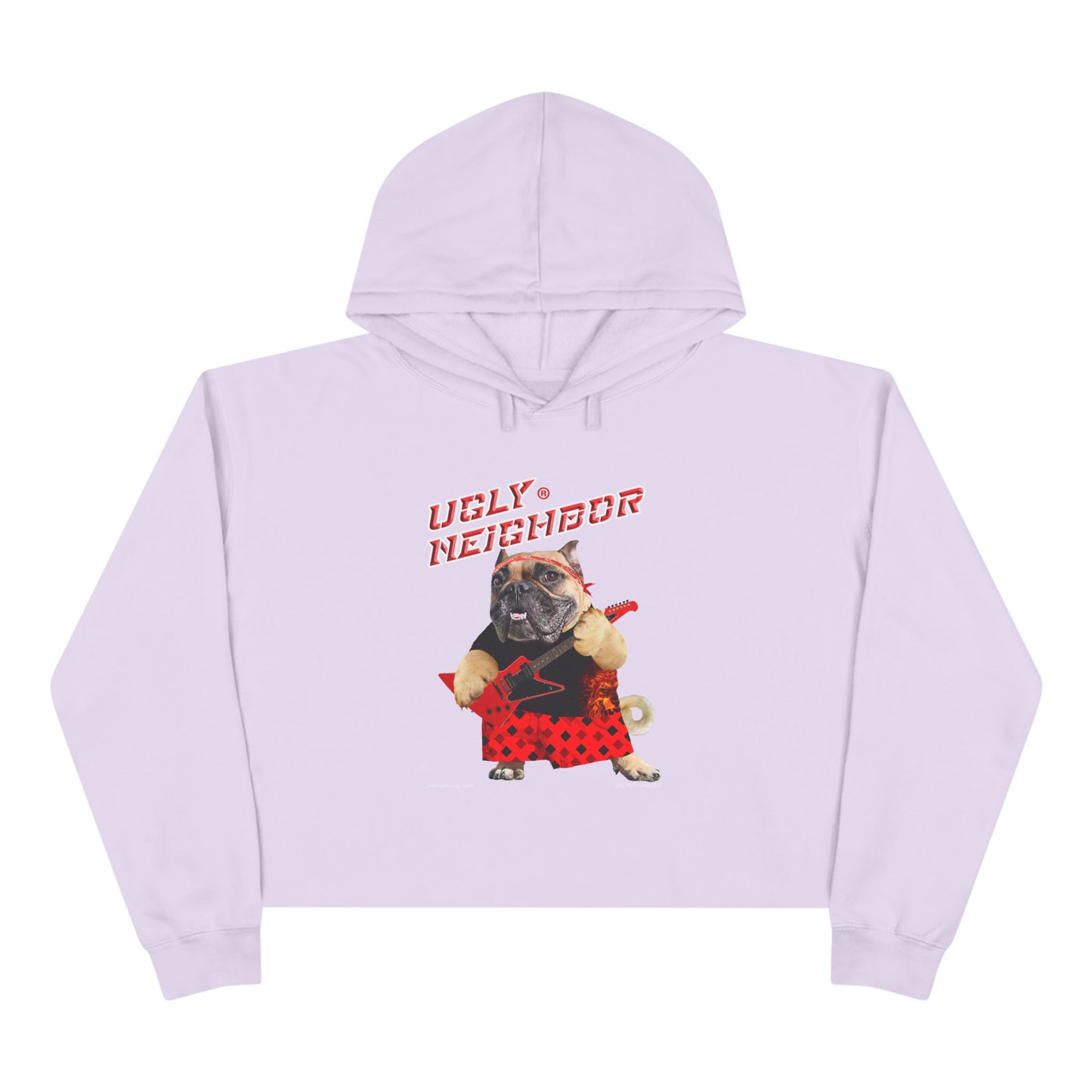 Ugly Neighbor Cropped Hoodie