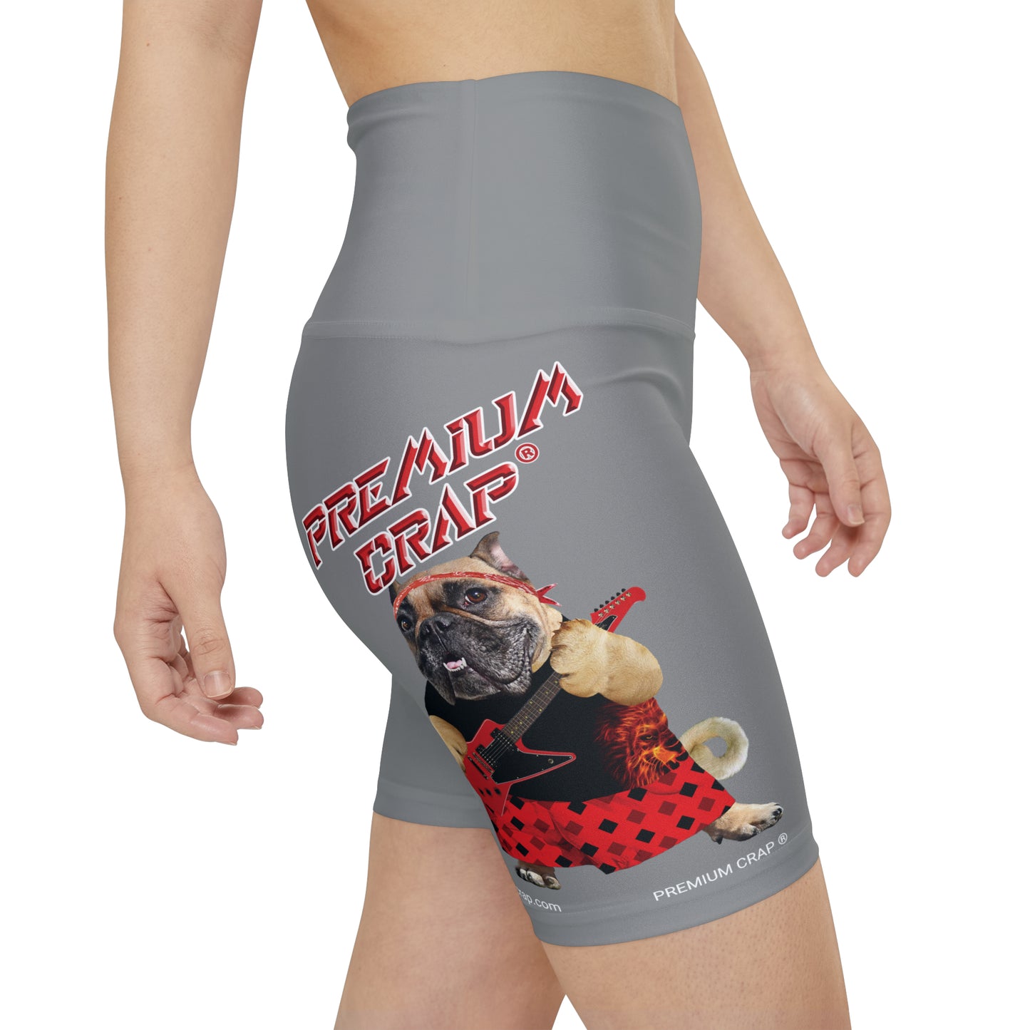 Premium Crap II Women's Workout Shorts - Grey