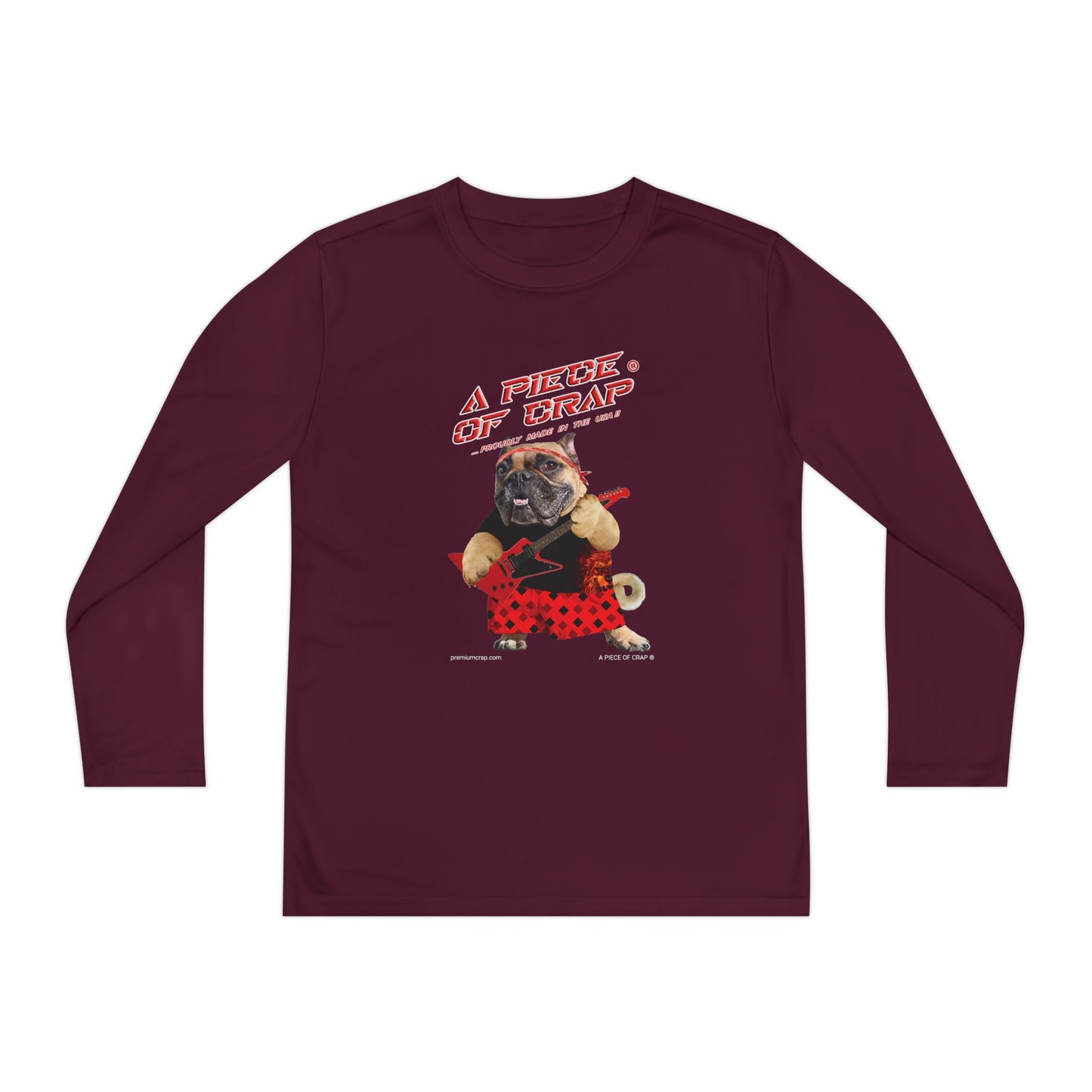 A Piece Of Crap II Youth Long Sleeve Competitor Tee