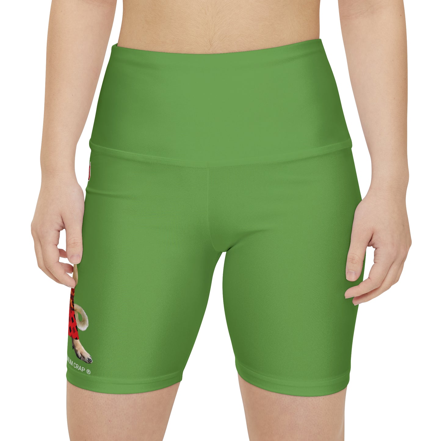 Premium Crap II Women's Workout Shorts - Green