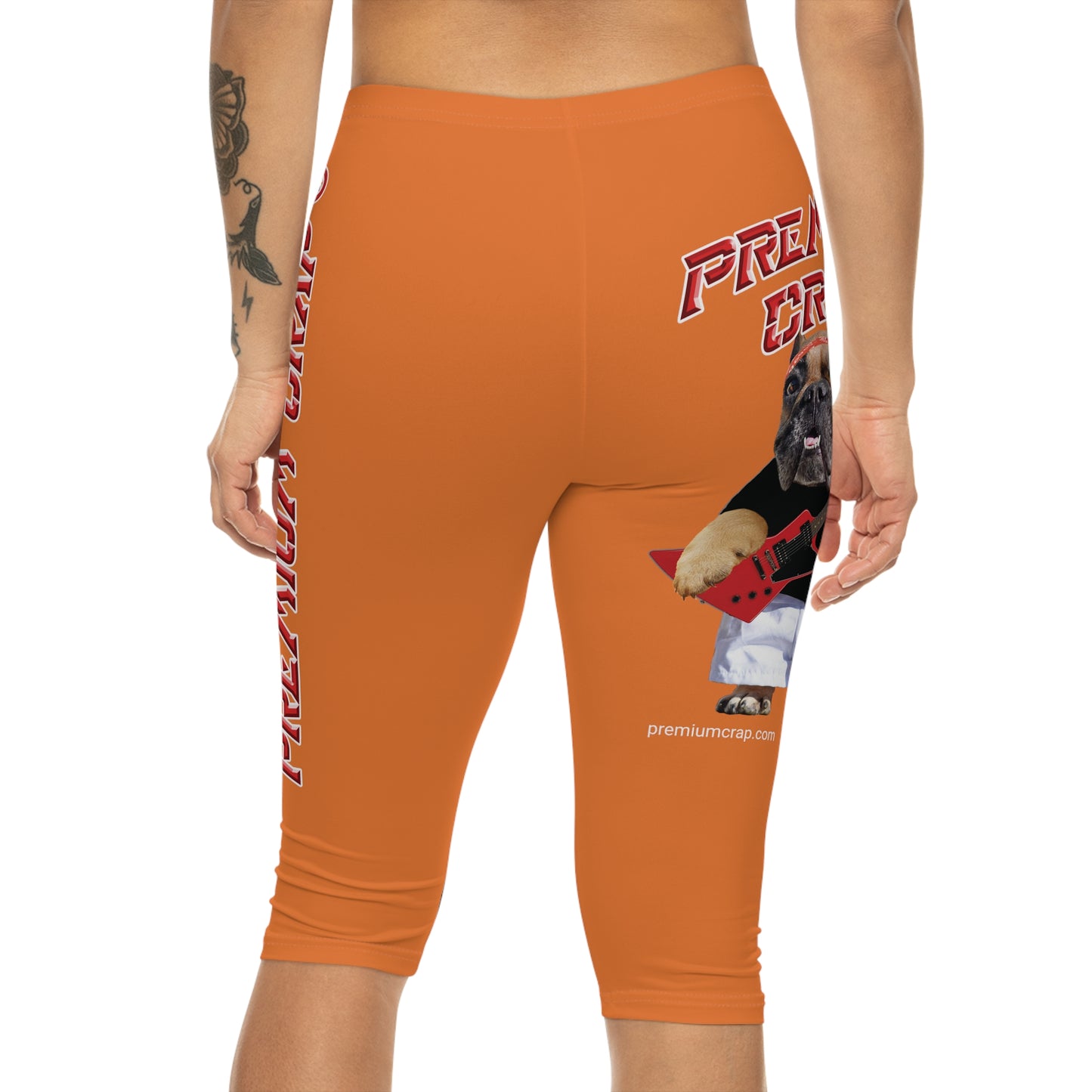 Premium Crap Women’s Capri Leggings - Crusta
