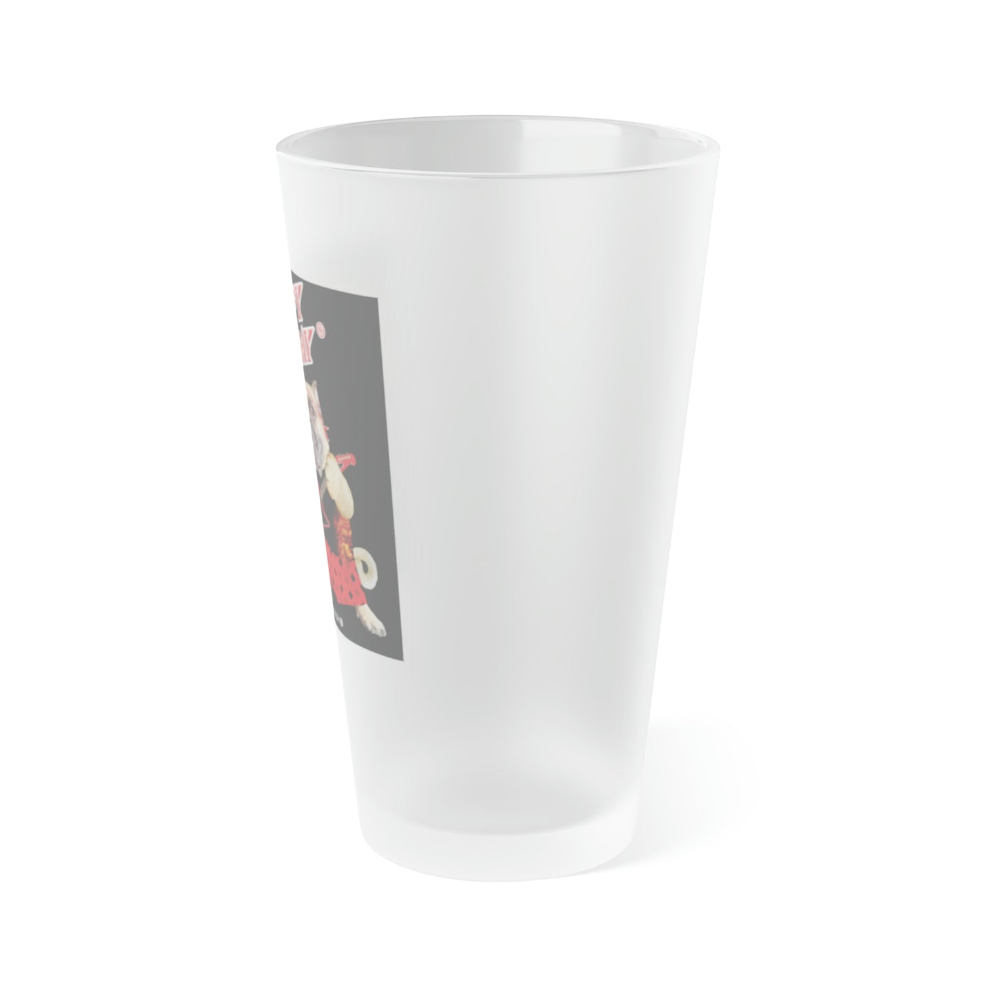 Crappy Birthday II Frosted Pint Glass