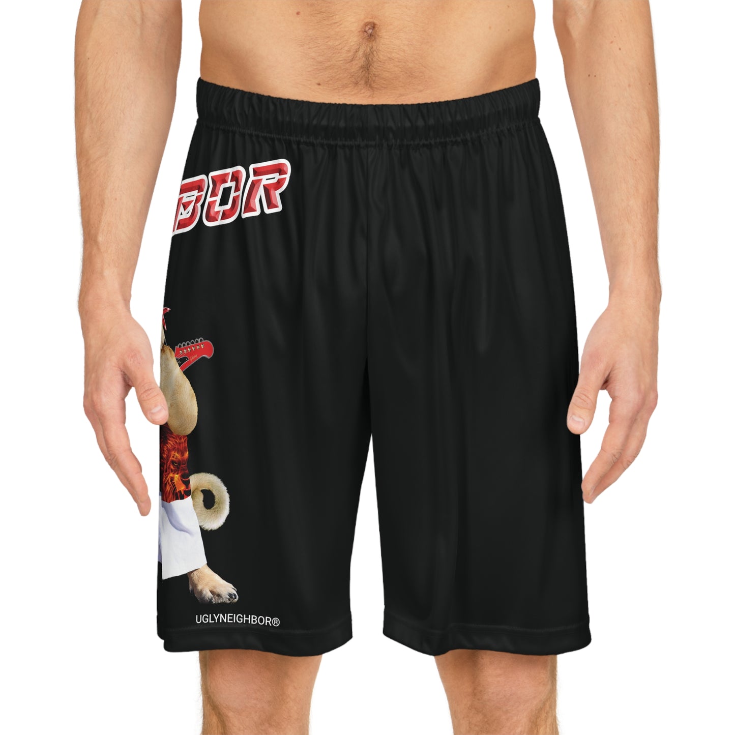 Ugly Neighbor BougieBooty Baller Shorts - Black