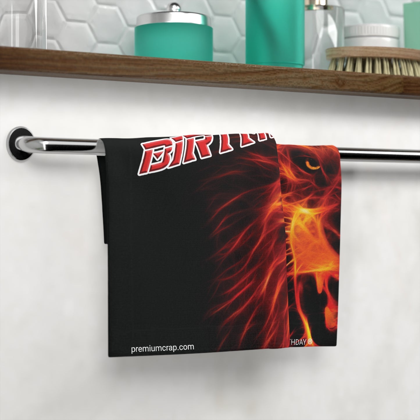 Crappy Birthday Face Towel