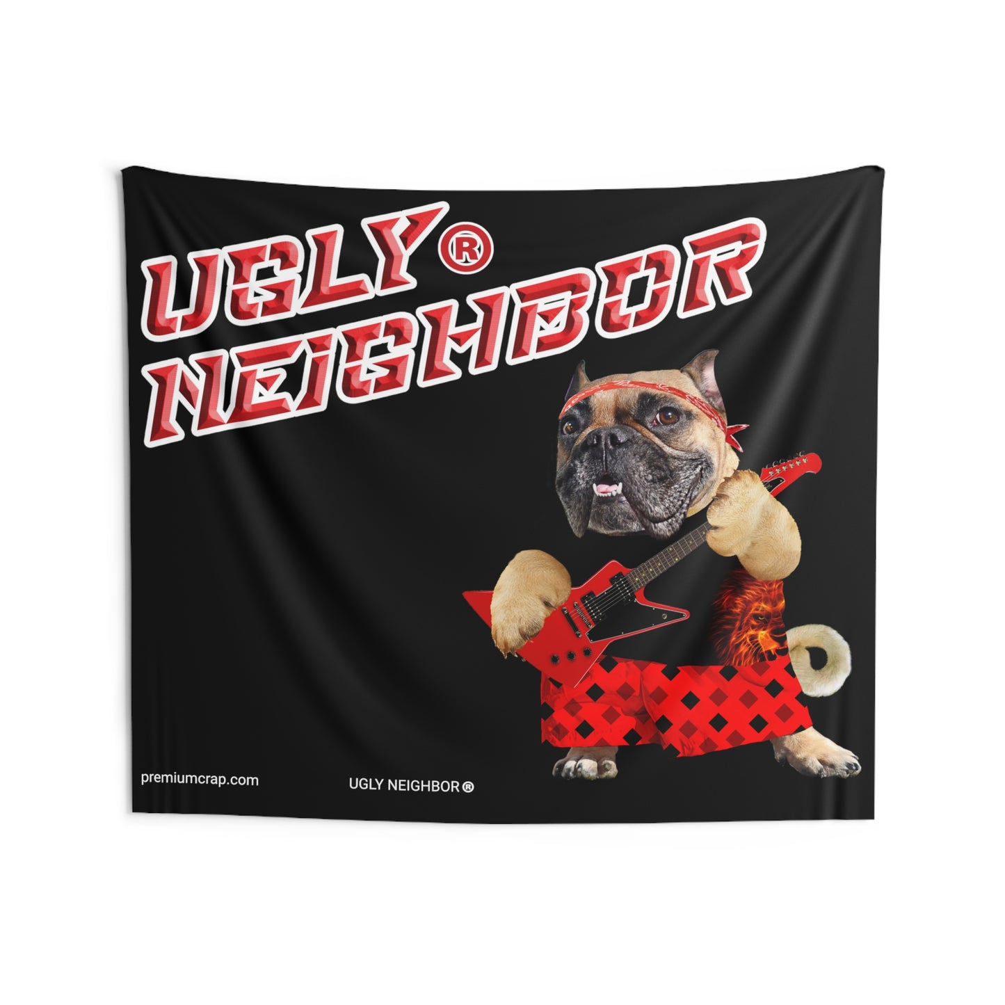 Ugly Neighbor II Indoor Wall Tapestries