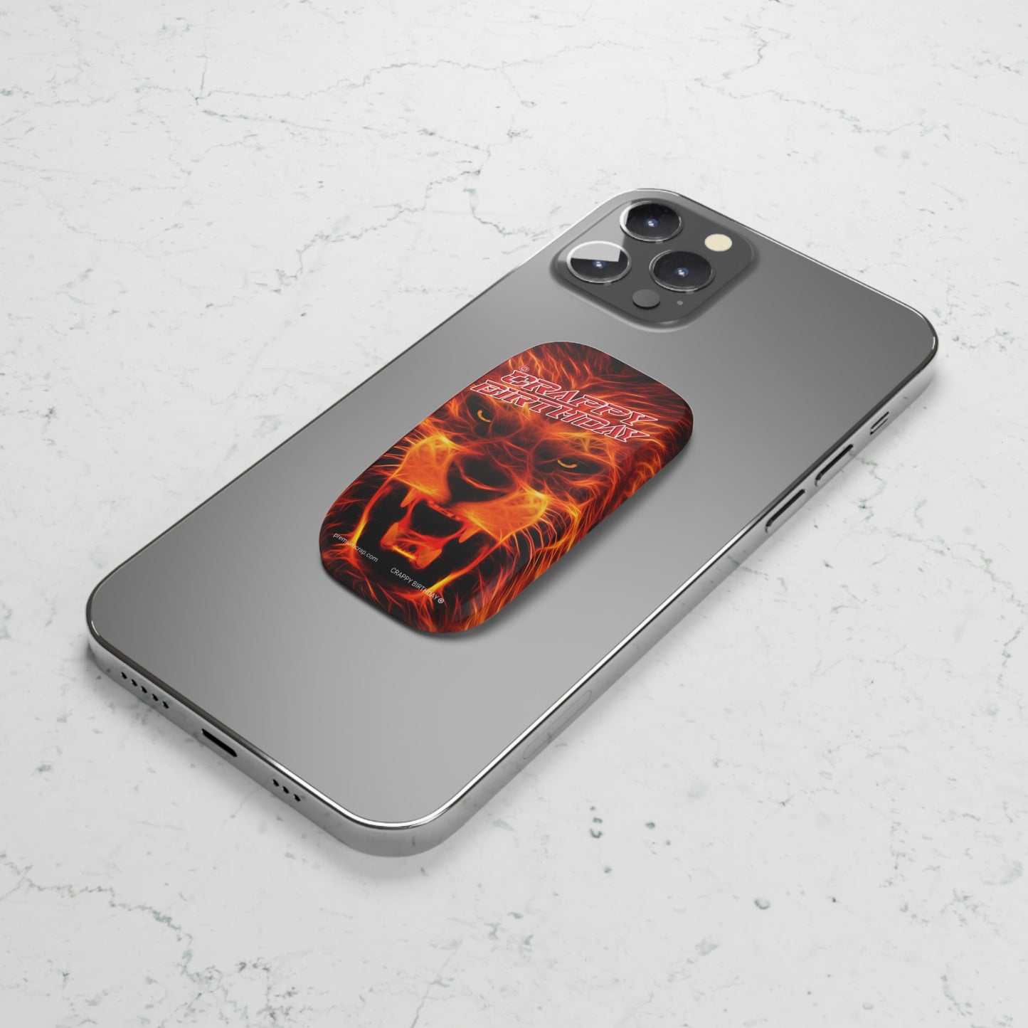 Crappy Birthday Phone Click-On Grip