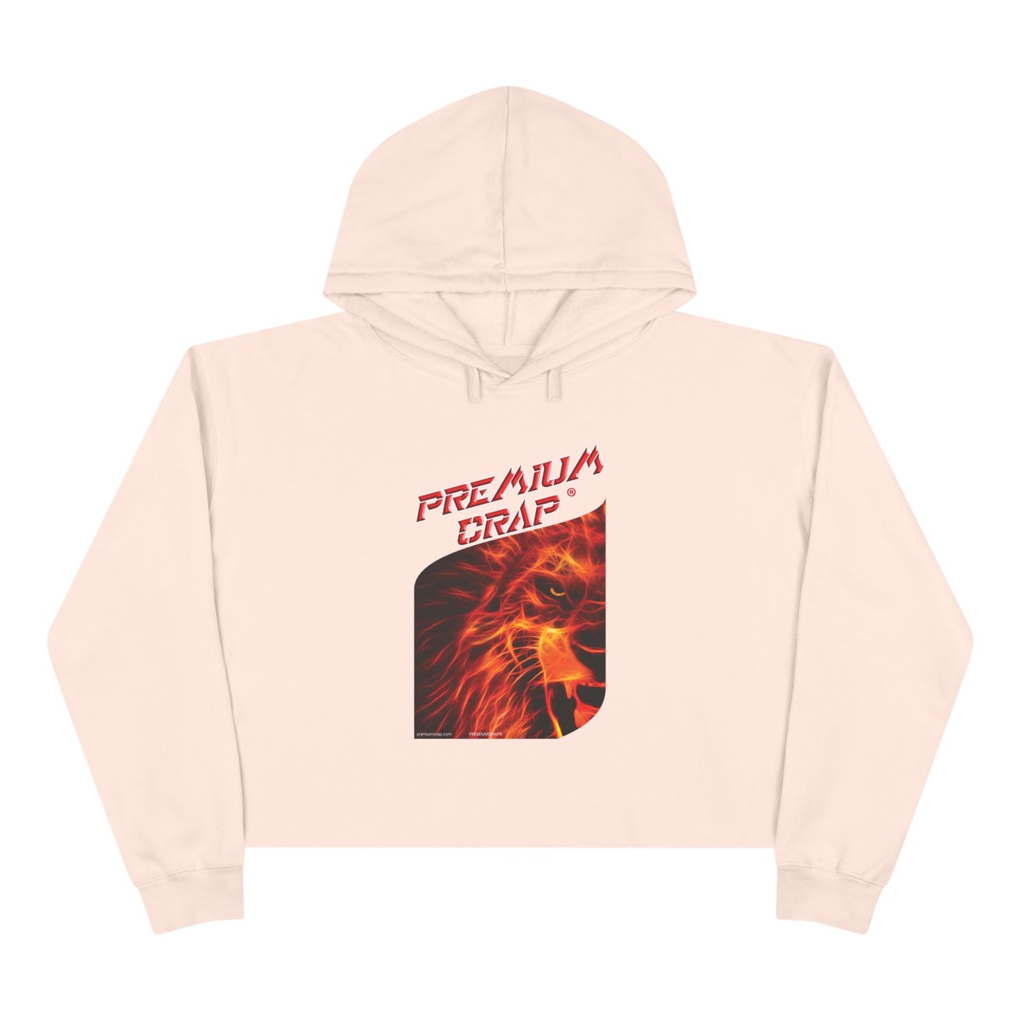 Premium Crap Cropped Hoodie
