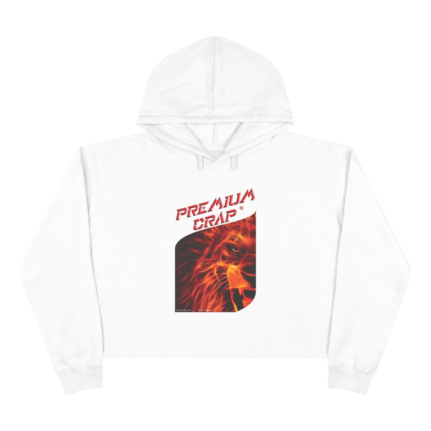 Premium Crap Cropped Hoodie