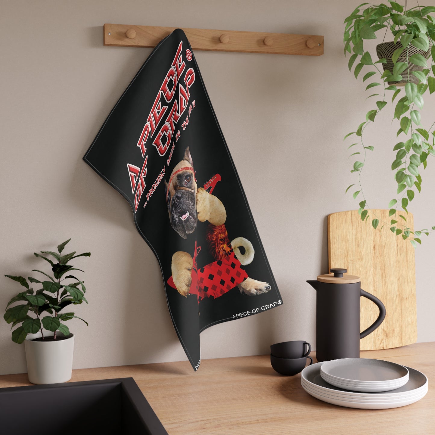 A Piece of Crap II Kitchen Towel