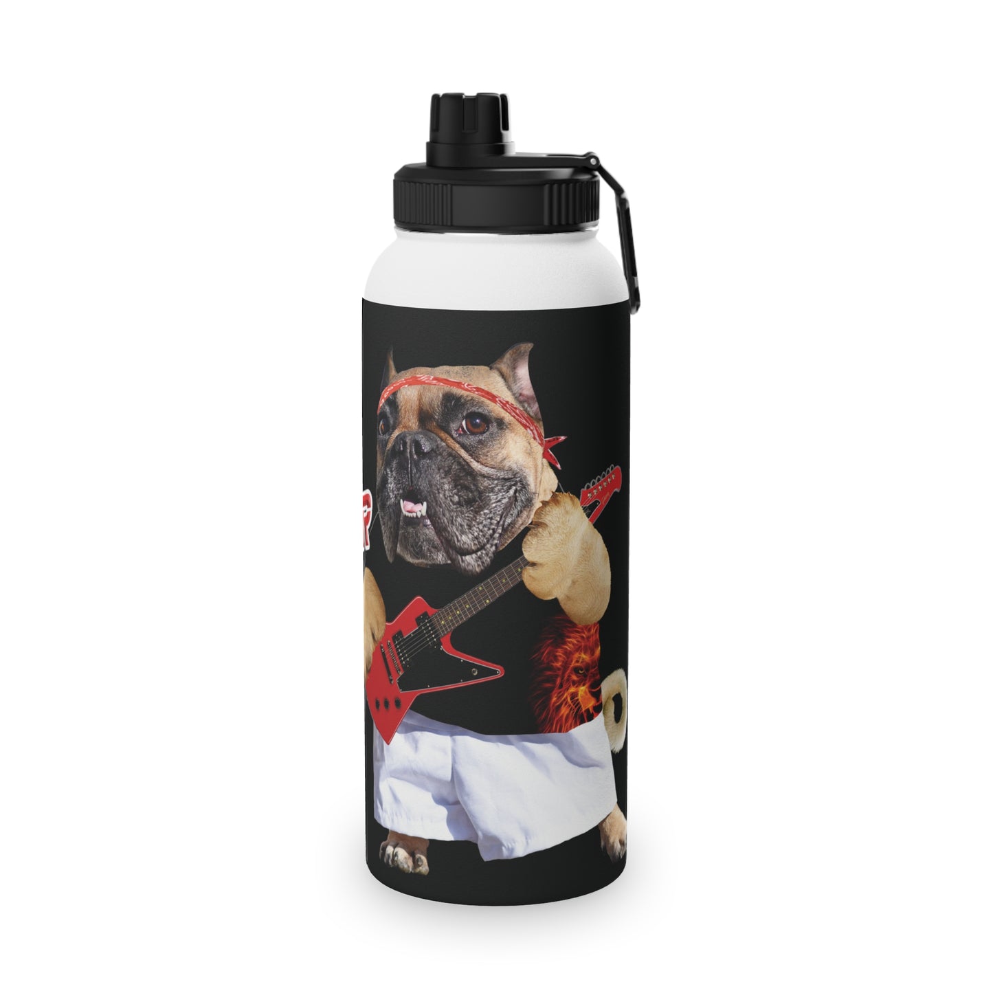 Ugly Neighbor Stainless Steel Water Bottle, Sports Lid