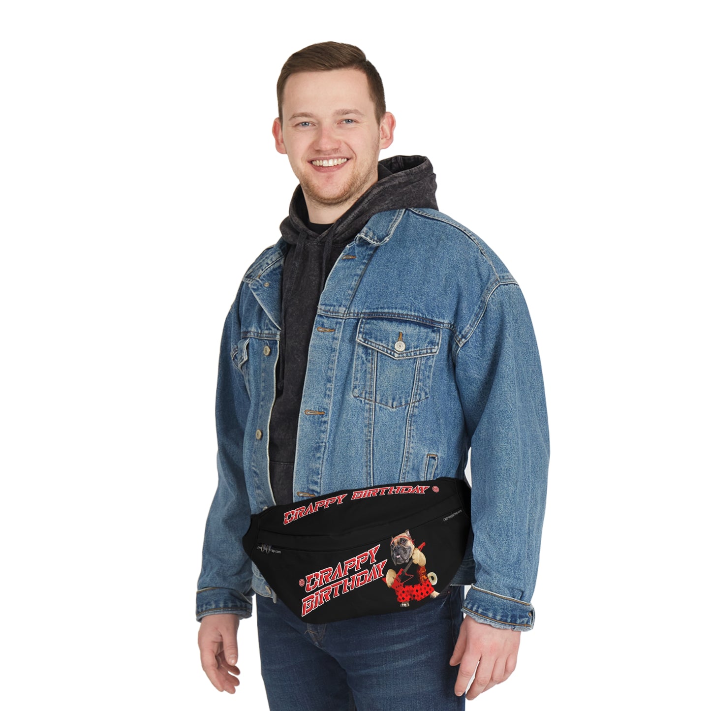 Crappy Birthday II Large Fanny Pack