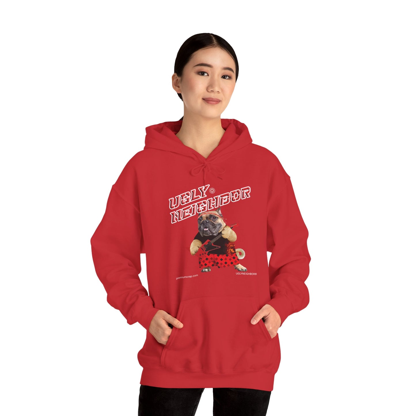 Ugly Neighbor II Women's Heavy Blend Hooded Sweatshirt