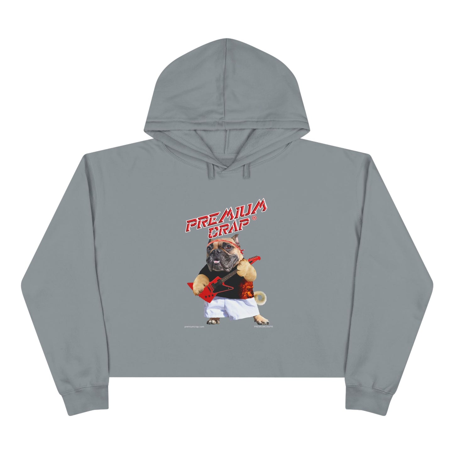 Premium Crap Cropped Hoodie