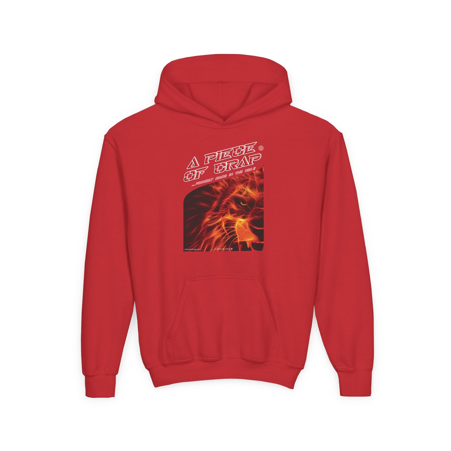 A Piece Of Crap Youth Heavy Blend Hooded Sweatshirt