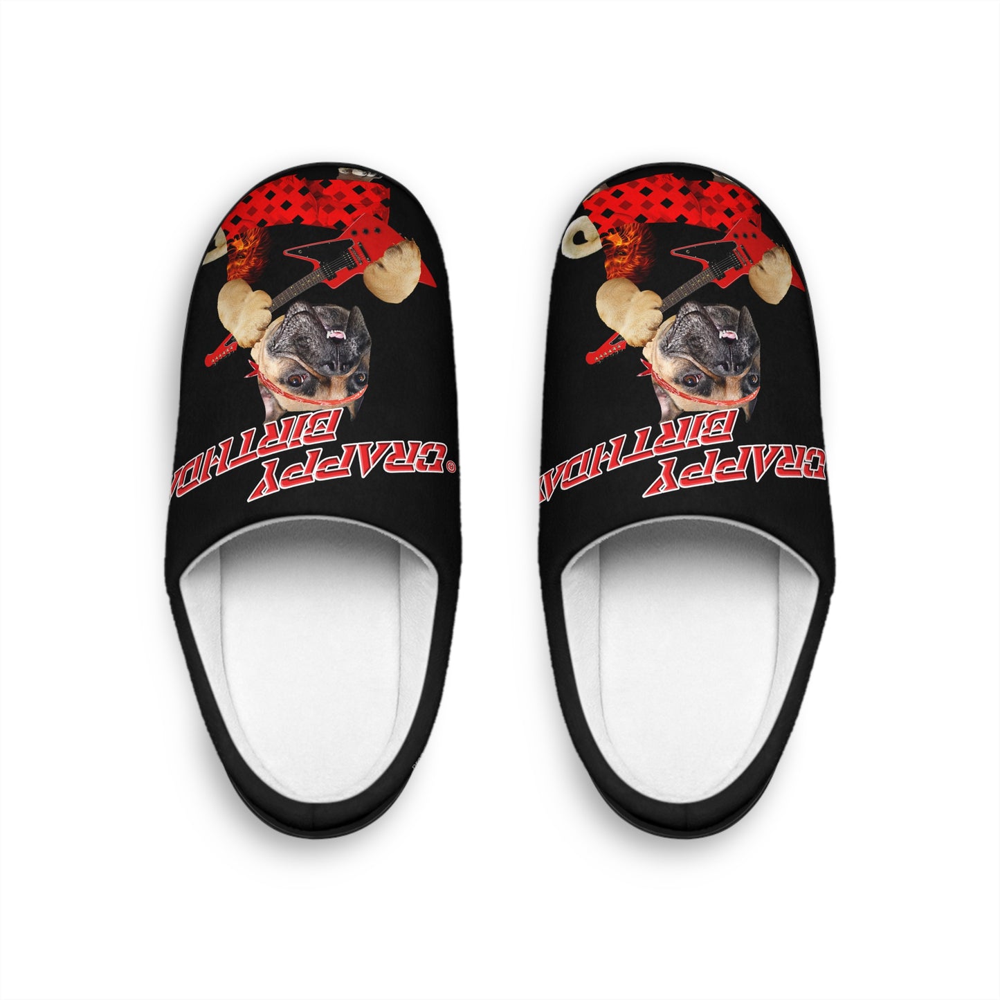 Crappy Birthday II Men's Indoor Slippers