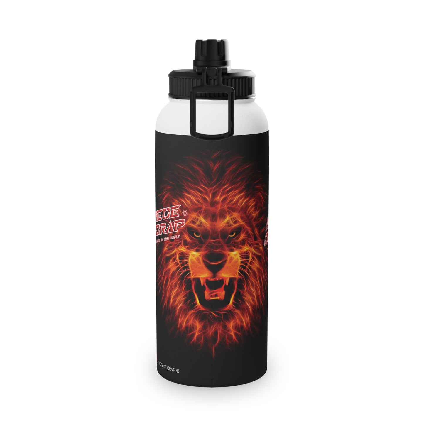 A Piece Of Crap Stainless Steel Water Bottle, Sports Lid