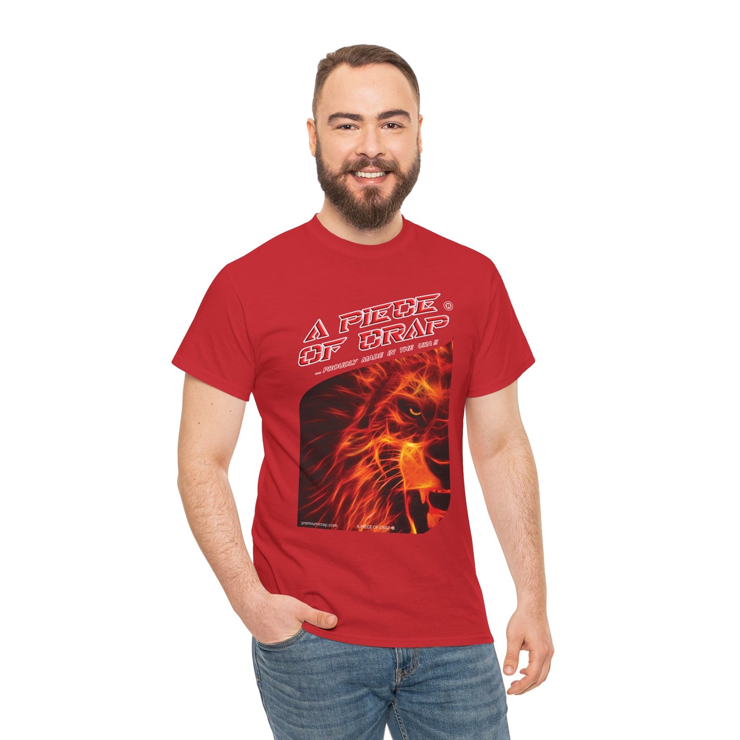 A Piece of Crap Men's Heavy Cotton Tee