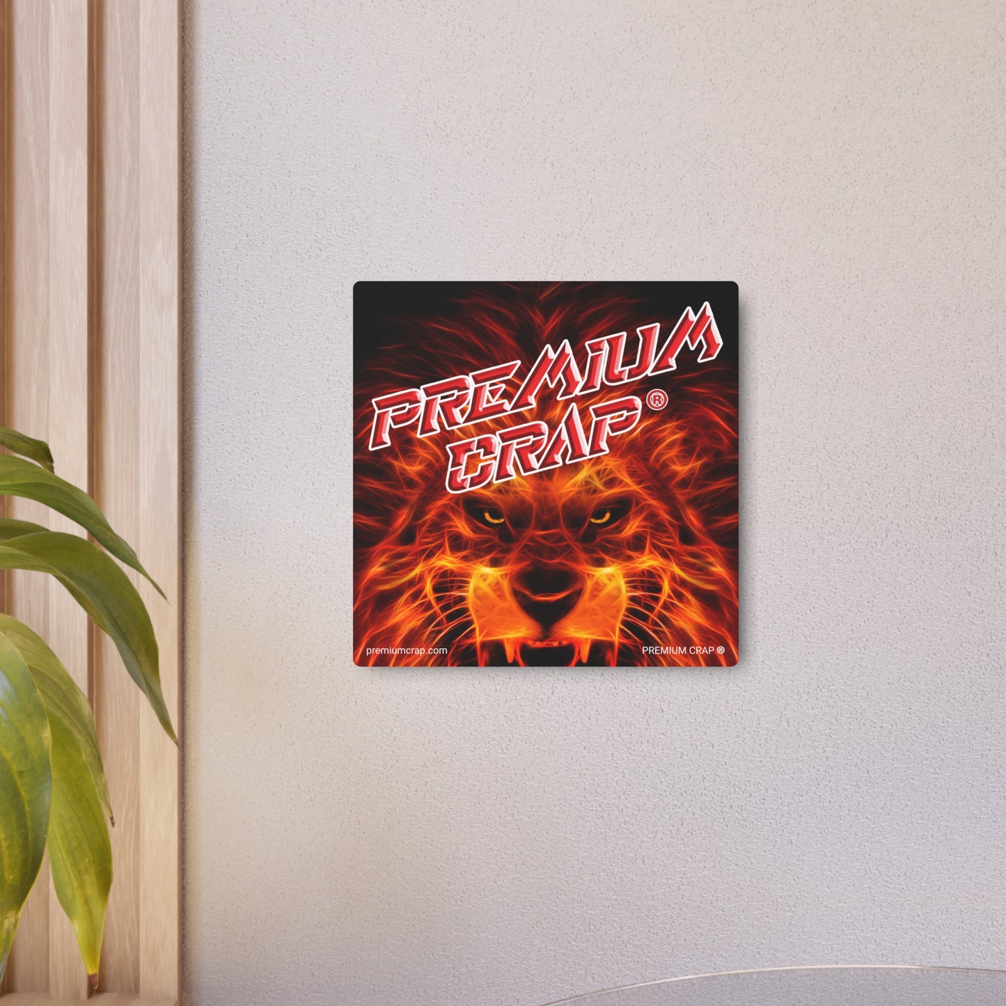 Premium Crap Metal Art Sign