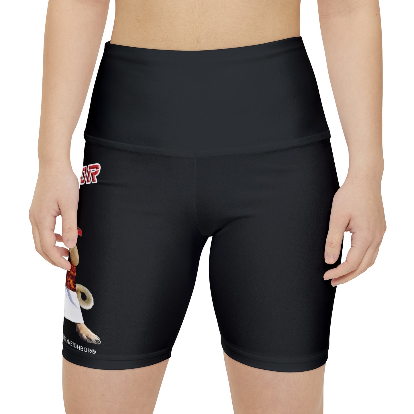 Ugly Neighbor WorkoutWit Shorts - Black
