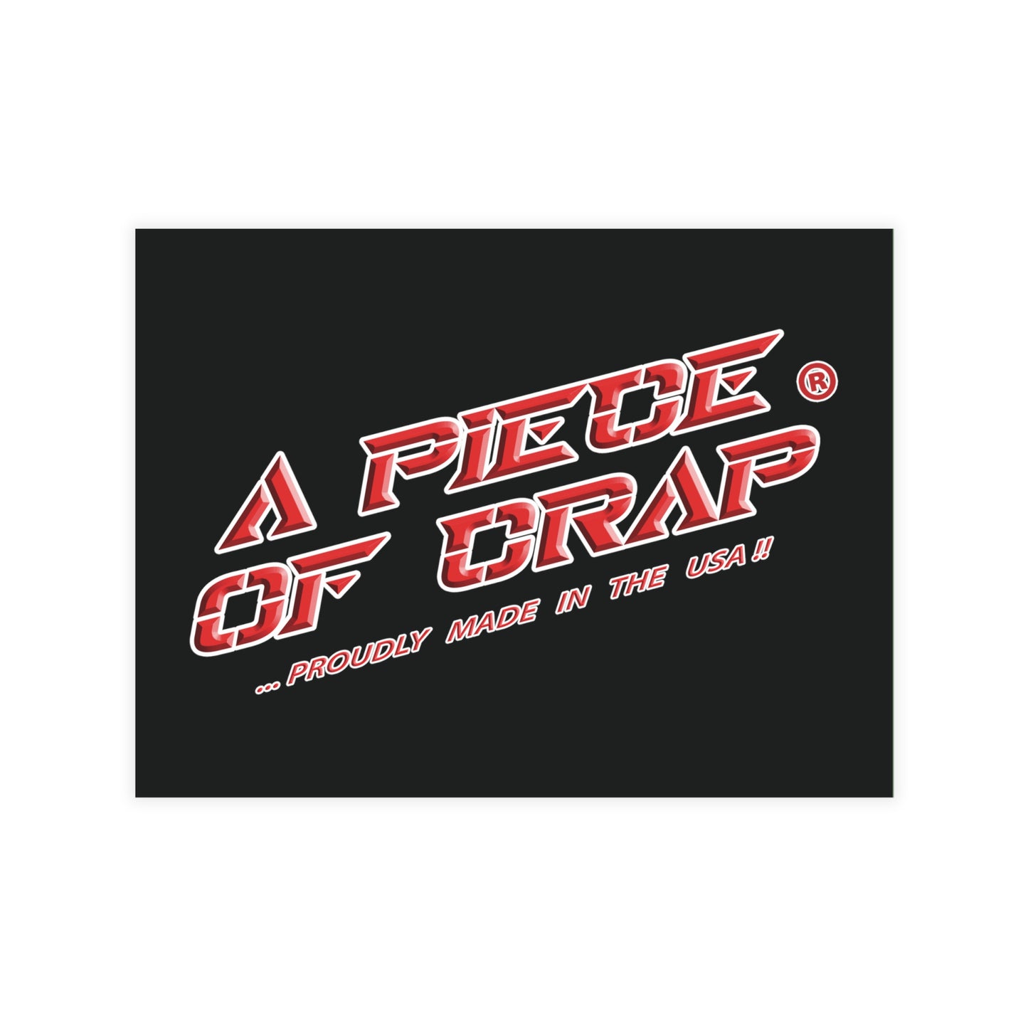 A Piece of Crap II Postcard Bundles (envelopes included)
